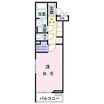 グレイスヴィラ　II 205 ｜ 岡山県岡山市北区今3丁目9番15号（賃貸アパート1K・2階・30.42㎡） その2