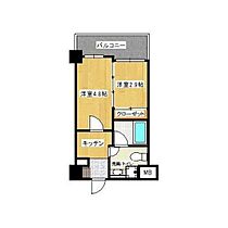 福岡県福岡市中央区高砂1丁目（賃貸マンション2K・4階・24.94㎡） その2