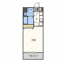 福岡県福岡市中央区六本松2丁目（賃貸マンション1K・4階・21.80㎡） その2