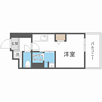 福岡県福岡市中央区大手門2丁目（賃貸マンション1R・14階・18.12㎡） その2