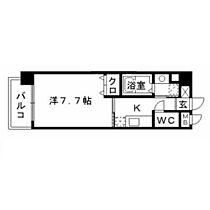 福岡県福岡市博多区比恵町（賃貸マンション1K・2階・24.00㎡） その2