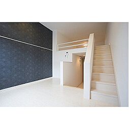 西鉄天神大牟田線 大橋駅 徒歩15分の賃貸アパート 2階ワンルームのリビング/ダイニング