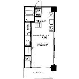 エントランス2 ワンルームの間取図画像