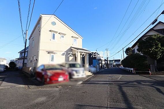 前面道路含む現...