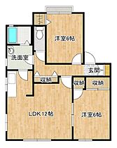 美しケ丘エクセレンスI 102 ｜ 福岡県筑紫野市原田３丁目8-6（賃貸アパート2LDK・1階・59.35㎡） その2