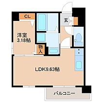 LIFEFIELD　JR二日市駅前 803 ｜ 福岡県筑紫野市二日市中央２丁目3-21（賃貸マンション1LDK・8階・32.26㎡） その2