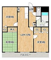 ピア観世S棟 102 ｜ 福岡県太宰府市観世音寺２丁目18-28（賃貸マンション3LDK・1階・70.70㎡） その2