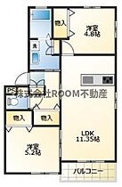 GRACE　LIBRA(グレースリブラ)  ｜ 宮崎県都城市金田町（賃貸アパート2LDK・2階・58.92㎡） その2