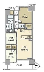 間取図画像 2SLDK