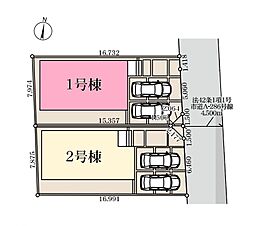 さいたま市桜区下大久保 全2棟1号棟