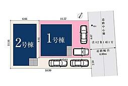 さいたま市見沼区東大宮 全2棟1号棟