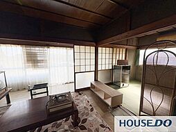 ひたちなか市佐和の中古一戸建て住宅　一軒家 5DKのリビング/ダイニング