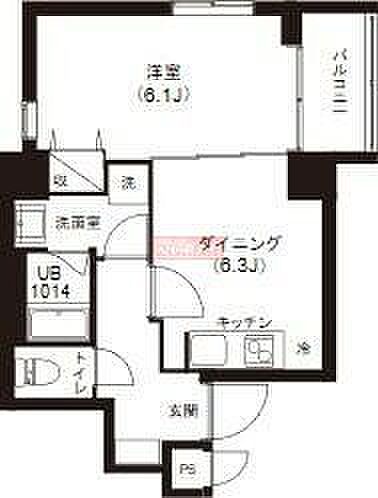 レピュア両国レジデンス 503｜東京都墨田区石原４丁目(賃貸マンション1DK・5階・31.16㎡)の写真 その2