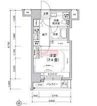 アイル　イマージュ錦糸町 702 ｜ 東京都墨田区石原４丁目26-12（賃貸マンション1K・7階・25.62㎡） その2