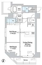 ＪＰ ｎｏｉｅ  錦糸町 703 ｜ 東京都墨田区亀沢４丁目15-18（賃貸マンション2LDK・7階・50.51㎡） その2