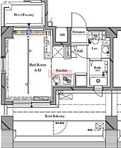 ＡＲＴＥＳＳＩＭＯ　ＬＩＮＫ　ＣＯＭＯＤＯ 702 ｜ 東京都江東区亀戸６丁目44-4（賃貸マンション1R・7階・22.06㎡） その2