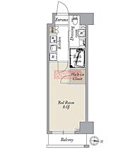 アジールコート両国北斎通 204 ｜ 東京都墨田区亀沢３丁目19-8（賃貸マンション1K・2階・25.52㎡） その2