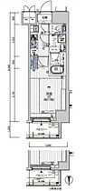 メインステージ錦糸町VIIラピス 602 ｜ 東京都墨田区江東橋４丁目13-6（賃貸マンション1K・6階・25.50㎡） その2