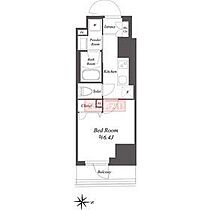 ドゥーエ亀戸II 1507 ｜ 東京都江東区亀戸７丁目9-12（賃貸マンション1K・15階・25.08㎡） その2