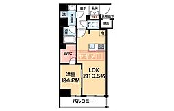 ARCOBALENO OSHIAGE BLOSSOM 1LDKの間取図画像