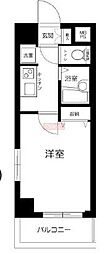 サンテミリオン錦糸町 1Kの間取図画像