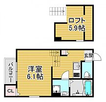 Duranta  ｜ 大阪府大阪市西淀川区姫島2丁目（賃貸アパート1K・2階・20.25㎡） その2