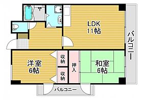 ロイヤルコート歌島  ｜ 大阪府大阪市西淀川区歌島3丁目4-12（賃貸マンション2LDK・3階・56.48㎡） その2