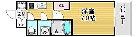 S-RESIDENCE福島玉川deux  ｜ 大阪府大阪市福島区玉川4丁目2-11（賃貸マンション1K・7階・21.40㎡） その2