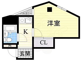 ES弁天町  ｜ 大阪府大阪市港区弁天３丁目9番21号（賃貸マンション1K・3階・18.30㎡） その2