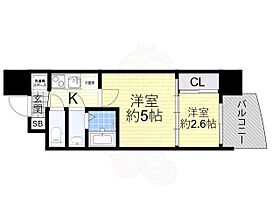 セレニテ阿波座ミラク  ｜ 大阪府大阪市西区川口３丁目（賃貸マンション2K・12階・23.31㎡） その2