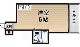 グリシーヌ弁天町 404 ｜ 大阪府大阪市港区南市岡３丁目（賃貸マンション1R・4階・12.10㎡） その2