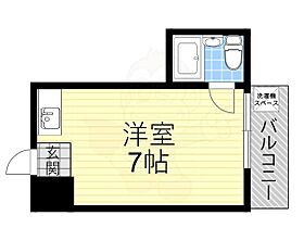 大阪府大阪市港区三先２丁目（賃貸マンション1R・5階・17.20㎡） その2