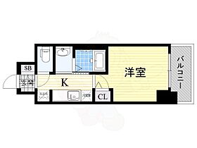 エステムコート大阪WEST  ｜ 大阪府大阪市西区九条１丁目（賃貸マンション1K・9階・21.40㎡） その2