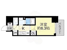 プレサンスOSAKA  DOMECITY ワンダー  ｜ 大阪府大阪市西区九条南２丁目24番19号（賃貸マンション1K・9階・21.89㎡） その2