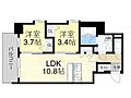 スプランディッド弁天町DUE4階14.3万円