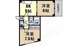 間取図画像 2DK