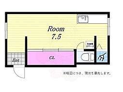 間取図画像 ワンルーム