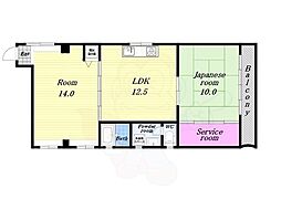 k-style大阪港 2SLDKの間取図画像