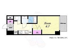 GranBridgeDempo 1Kの間取図画像