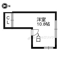 あさひ接骨院ビル ワンルームの間取図画像