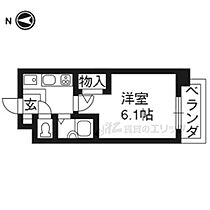 京都府京都市下京区松原通室町東入る玉津島町（賃貸マンション1K・6階・19.05㎡） その2