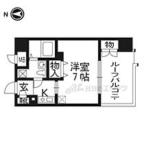 京都府京都市下京区扇酒屋町（賃貸マンション1K・11階・21.98㎡） その2