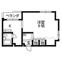 京都府京都市上京区上善寺町（賃貸マンション1K・2階・21.36㎡） その2