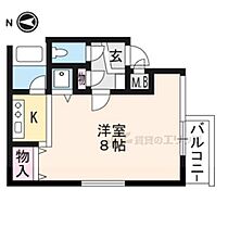 トラスティ21 407 ｜ 京都府京都市上京区大宮通寺之内一丁下る西入伊佐町（賃貸マンション1R・4階・25.00㎡） その2