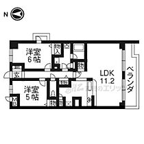 京都府京都市中京区麩屋町通三条下る下白山町（賃貸マンション2LDK・5階・58.86㎡） その2