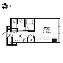 Ｍ＆Ｍ’Ｓ　ＡＰＡＲＴＭＥＮＴ 403 ｜ 京都府京都市左京区岡崎西天王町（賃貸マンション1K・4階・25.32㎡） その2