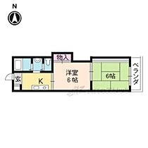 京都府京都市東山区本町通七条下ル本町6丁目（賃貸マンション2K・1階・35.44㎡） その2