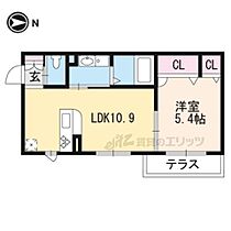 シャーメゾン伊勢屋 203 ｜ 京都府京都市山科区御陵進藤町（賃貸アパート1LDK・2階・33.70㎡） その2