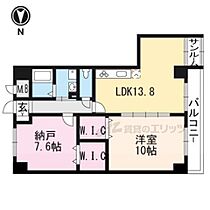 京悠館 605 ｜ 京都府京都市右京区西院乾町（賃貸マンション1LDK・6階・72.02㎡） その2