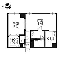 京都府京都市下京区河原町通松原上る清水町（賃貸マンション1LDK・3階・45.00㎡） その2